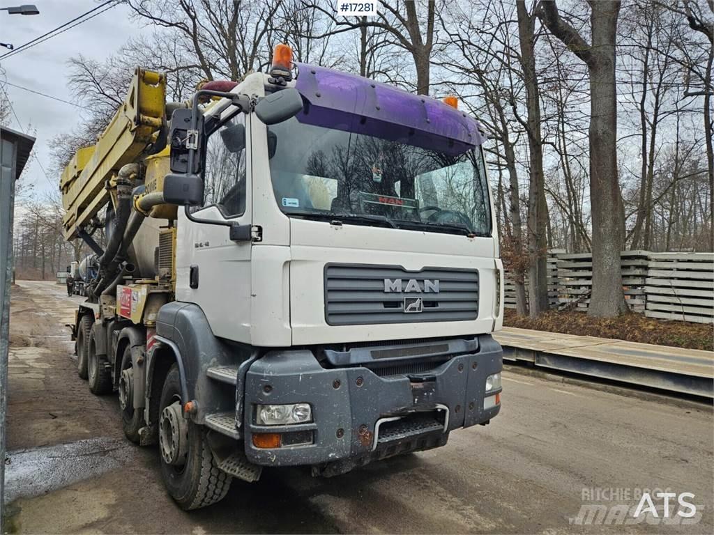 MAN TGA 41.440 Lastbilar med betongpump
