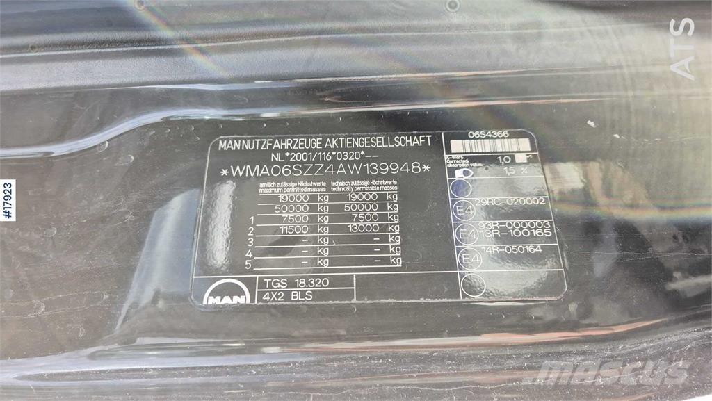 MAN TGS 18.320 Dragbilar