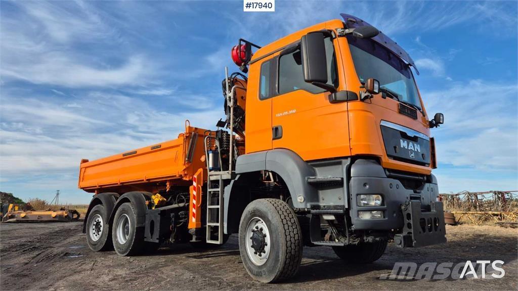 MAN TGS 28.360 Tippbilar
