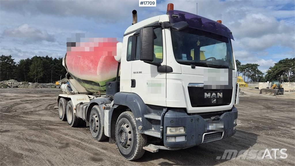 MAN TGS 32.360 Betong-/bruksblandare