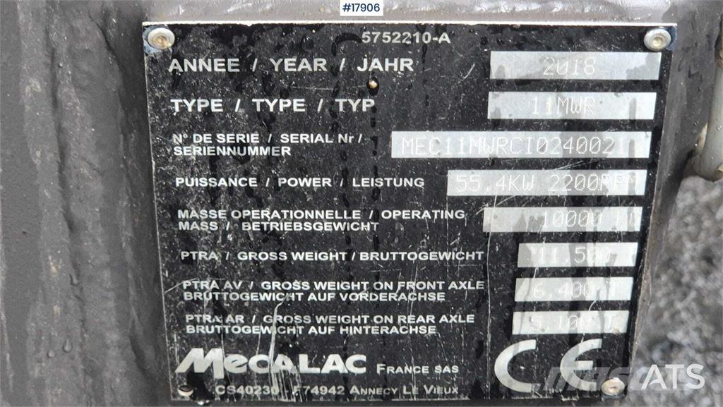Mecalac 11 MWR Hjulgrävare