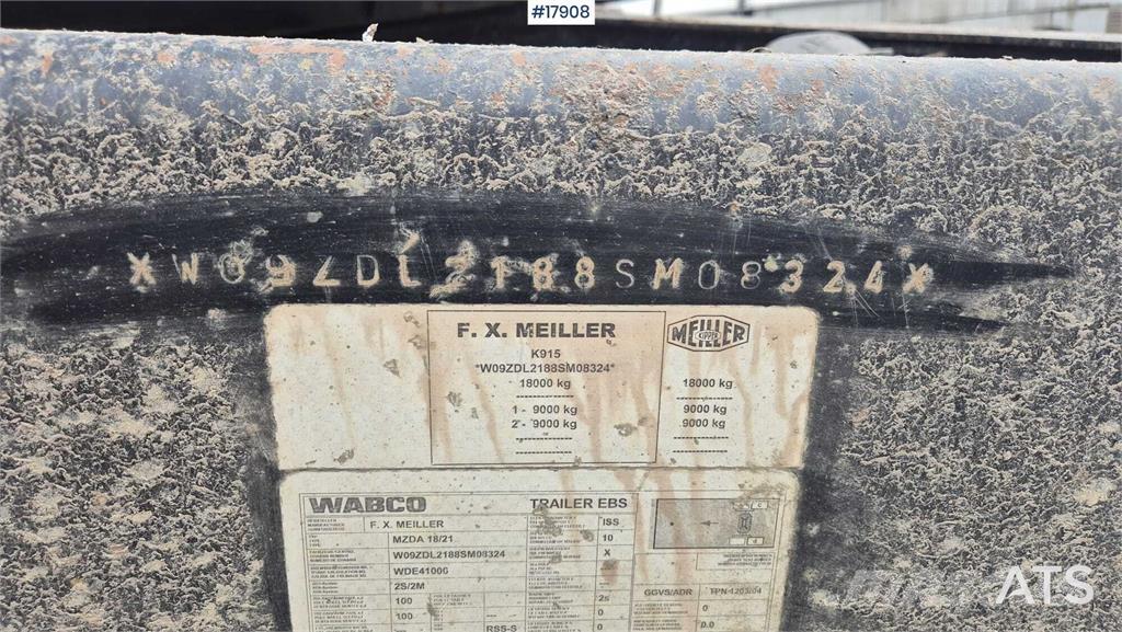 Meiller MZDA 18/21 Tippsläp