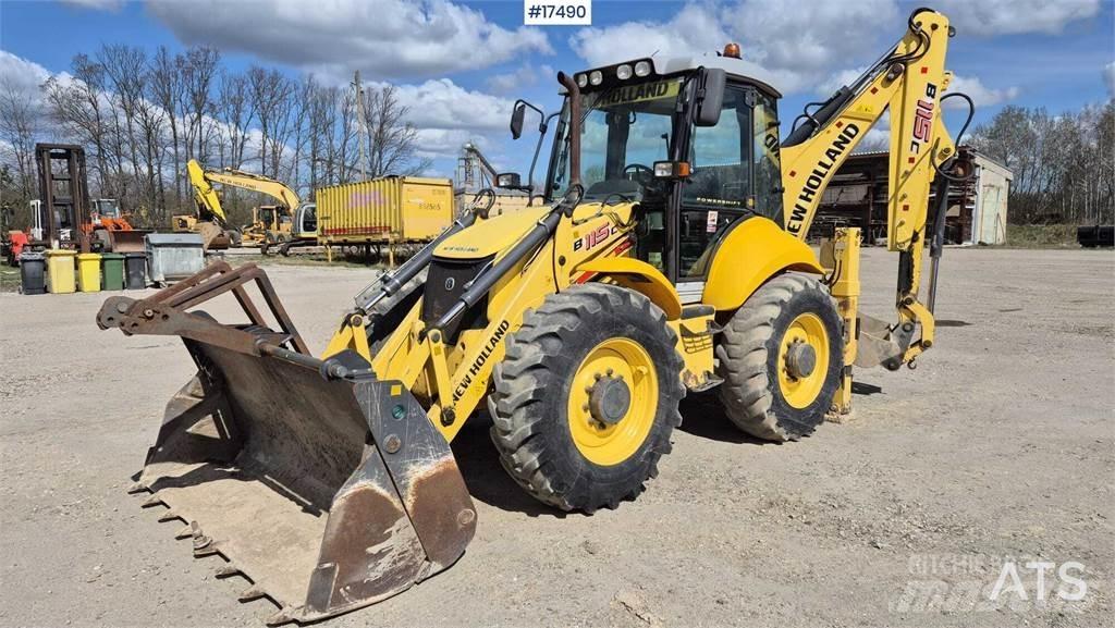 New Holland B 115C Grävlastare