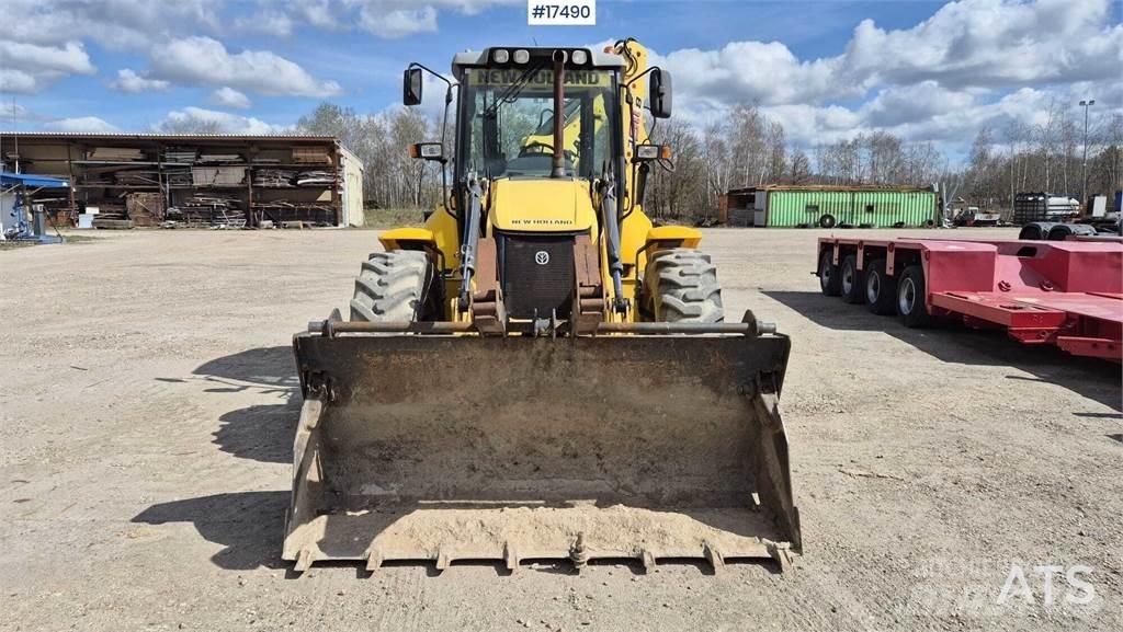 New Holland B 115C Grävlastare