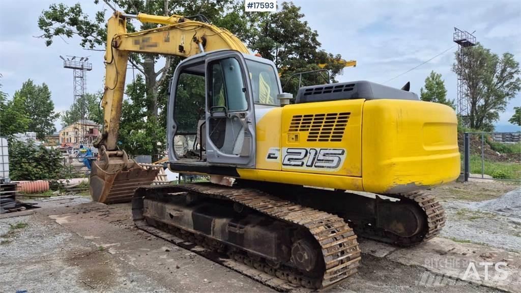 New Holland E215 Bandgrävare