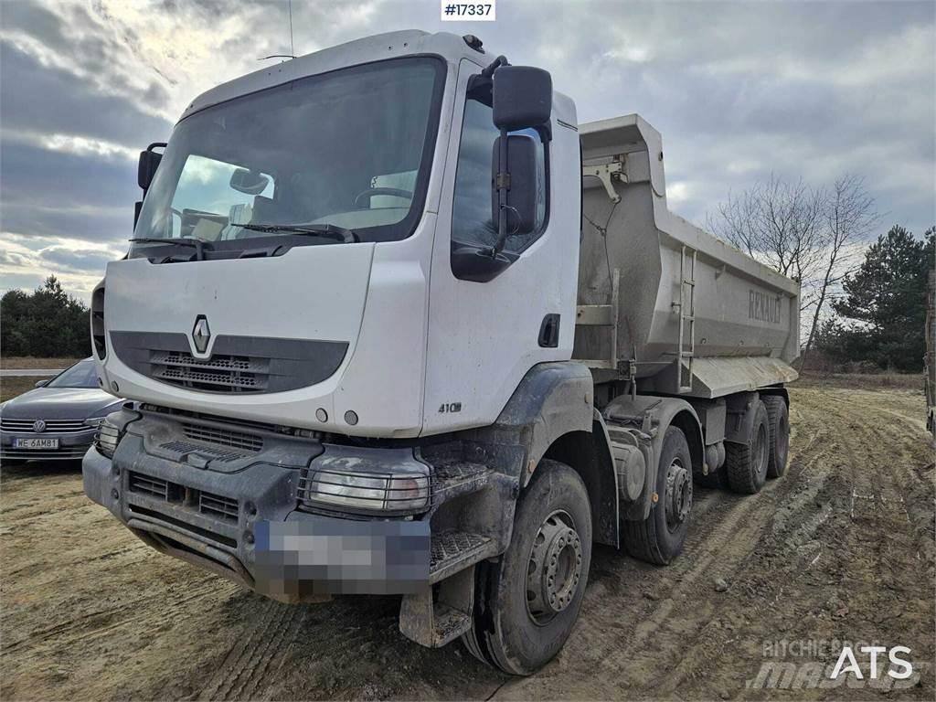 Renault Kerax 8x4 Tippbilar
