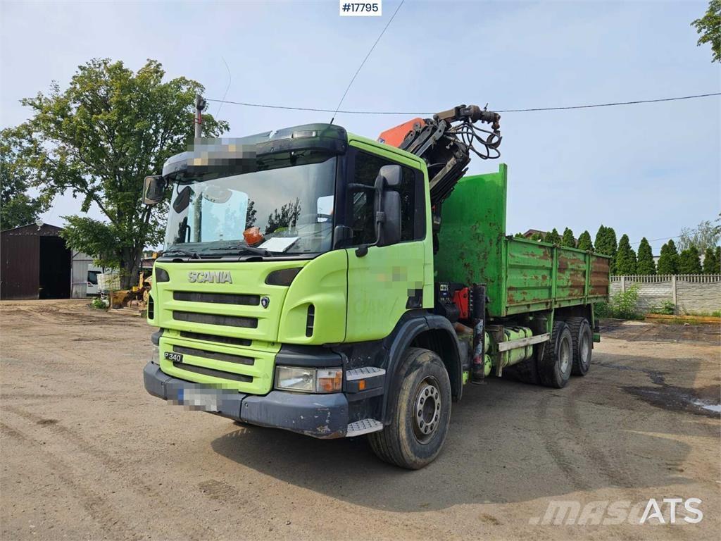 Scania P 340 Kranbilar