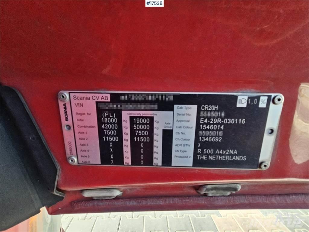 Scania R500 Dragbilar