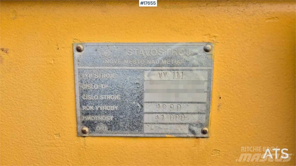 Stavostroj VV 111 Envalsvältar