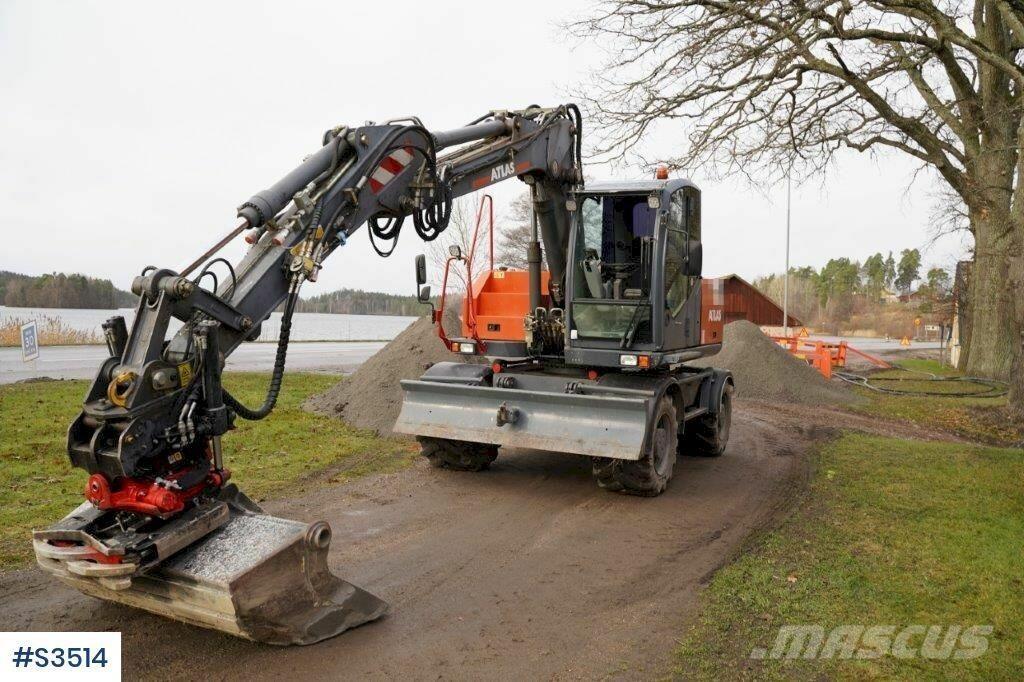 Atlas 140W Excavator Bandgrävare