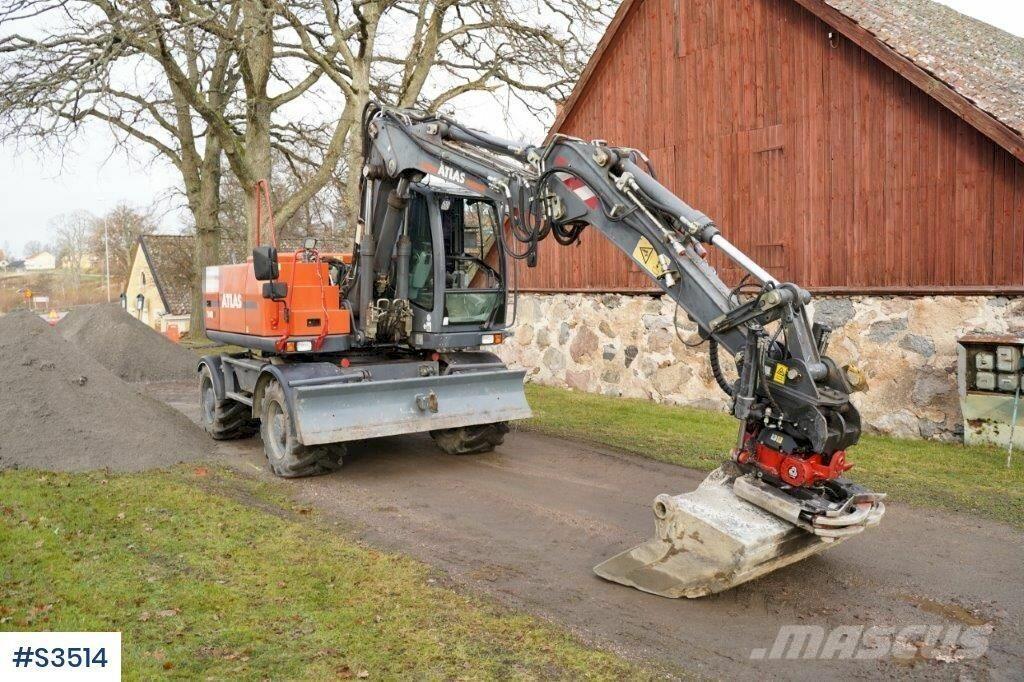 Atlas 140W Excavator Bandgrävare