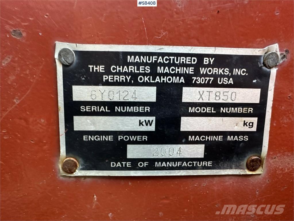 Ditch Witch XT850 Kompaktlastare