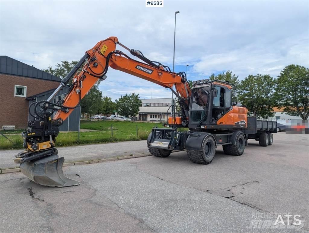 Doosan DX160W-7 Hjulgrävare
