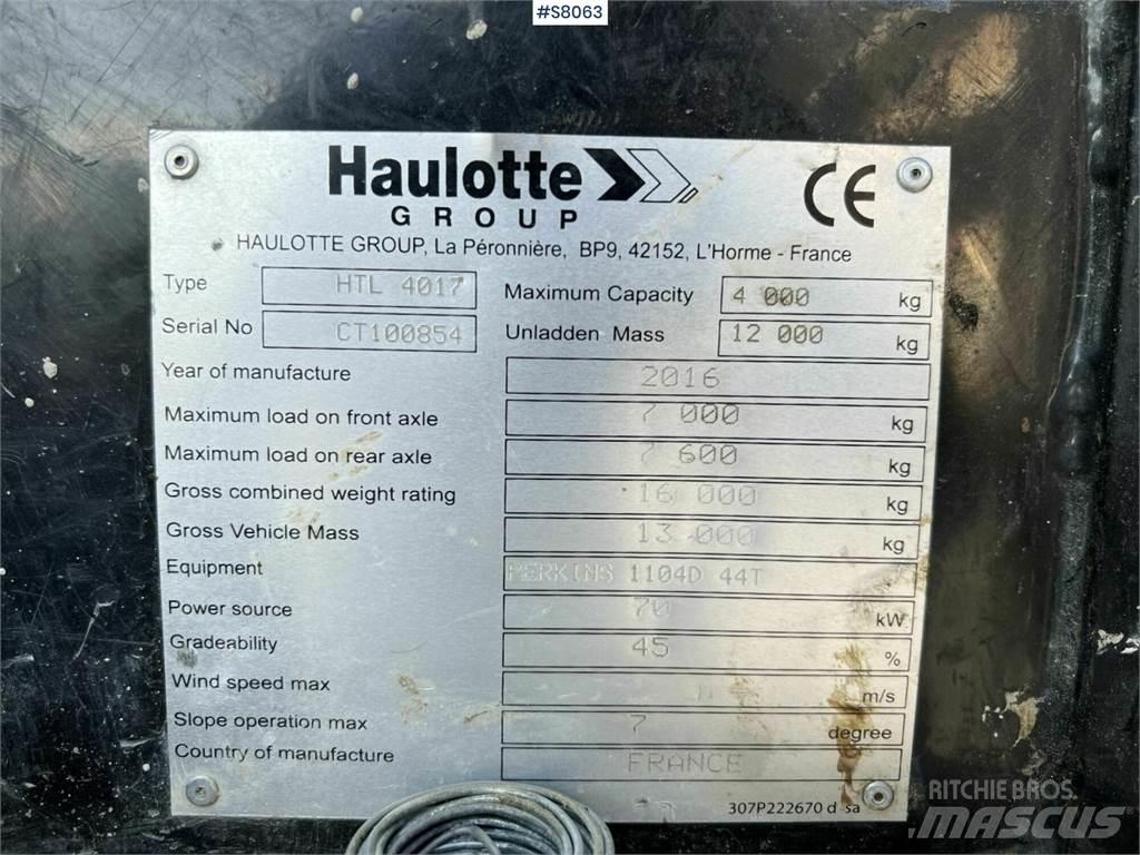 Haulotte HTL4017 Teleskoplastare
