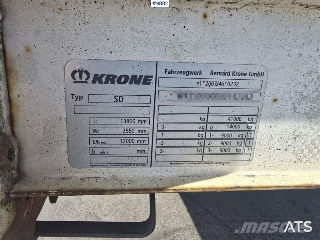 Krone trailer Kapelltrailer
