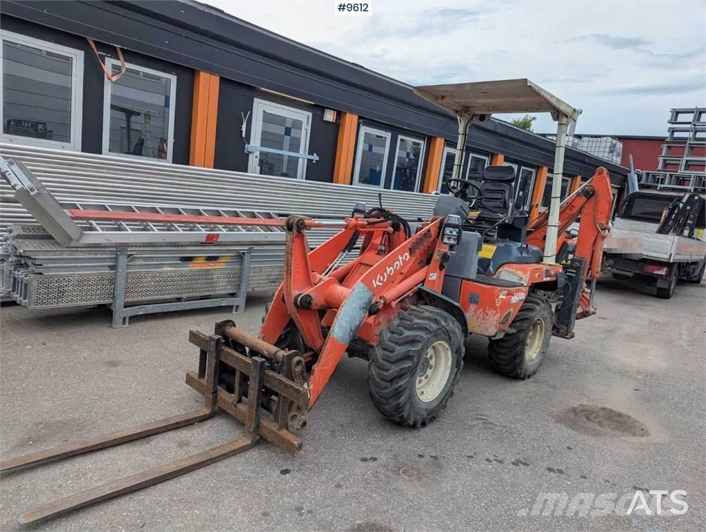 Kubota backhoe loader Grävlastare