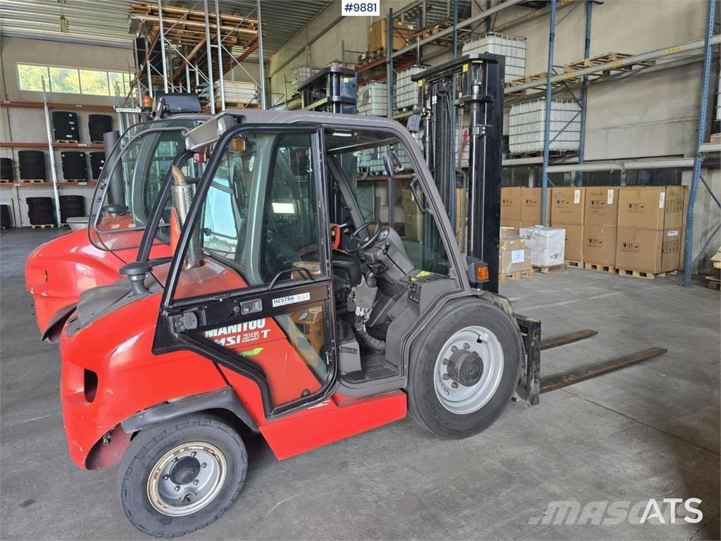 Manitou diesel truck Dieselmotviktstruckar