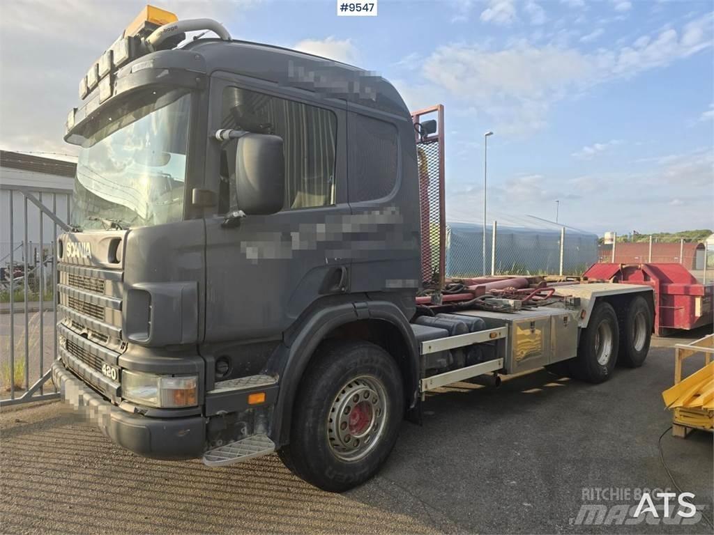Scania P124 Lastväxlare/Krokbilar