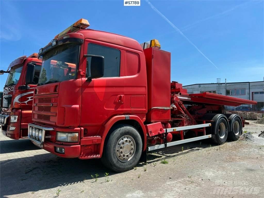 Scania R144GB6X4NA530 Bärgningsbilar