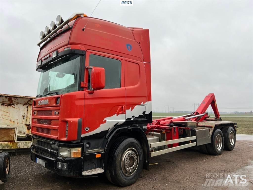 Scania R144GB6X4NA530 Lastväxlare/Krokbilar