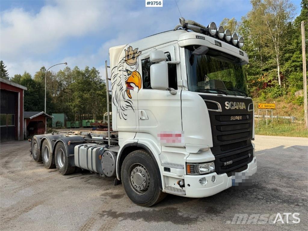 Scania R560 8X4 Lastväxlare/Krokbilar