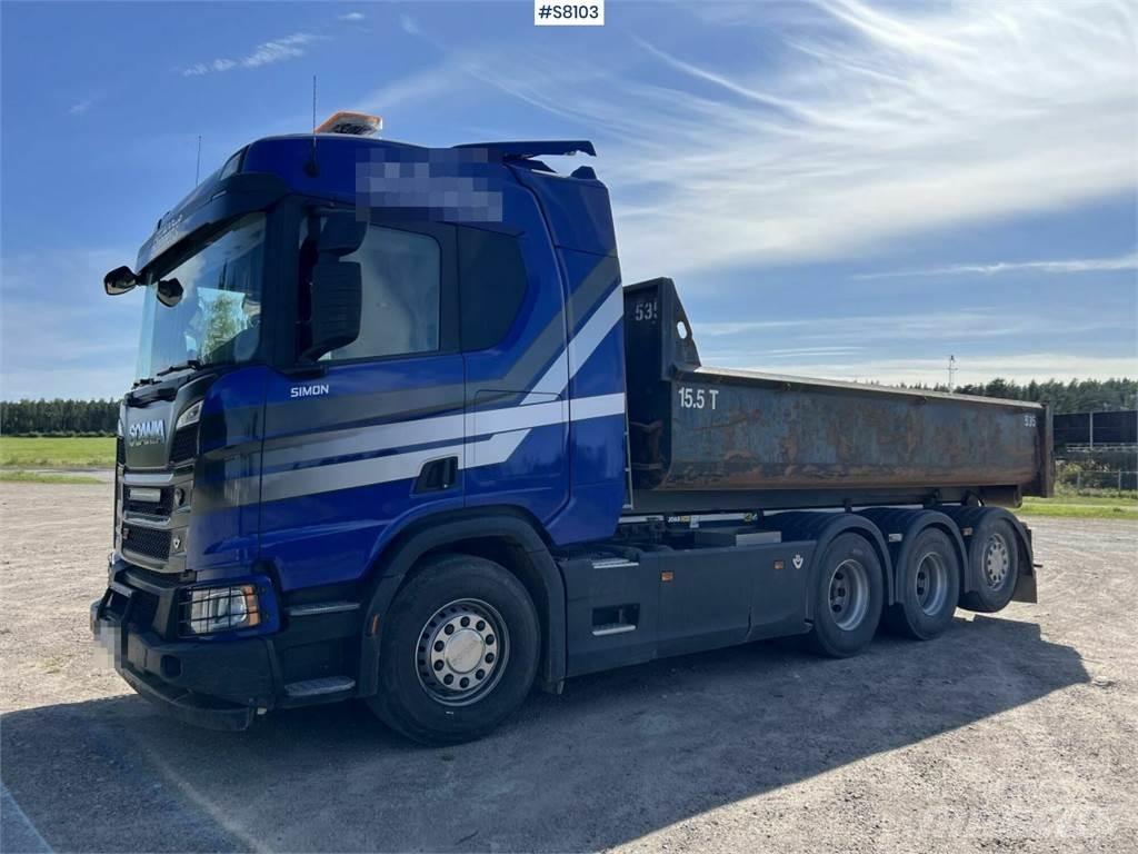 Scania R580 Lastväxlare/Krokbilar