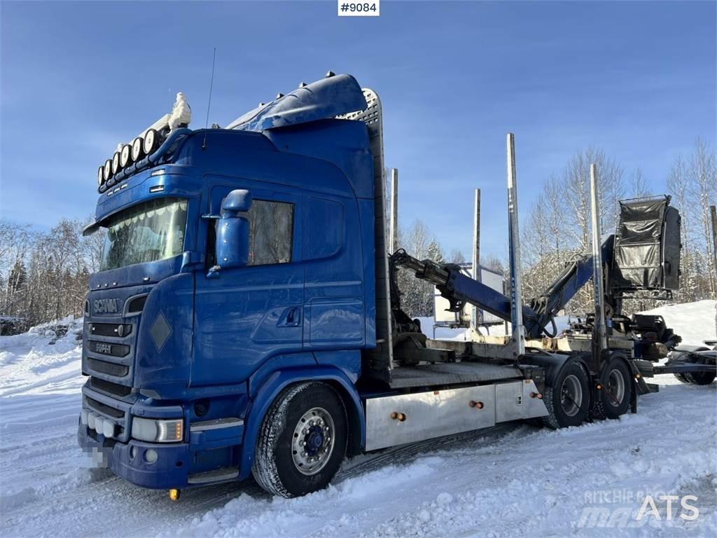 Scania R580 6X4 Timmerbilar