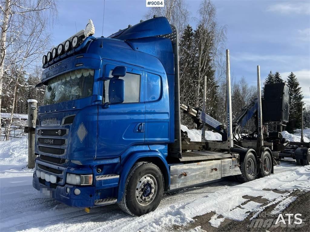 Scania R580 6X4 Timmerbilar