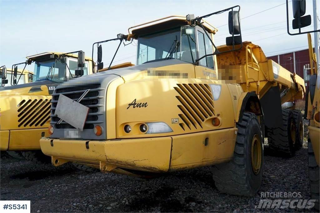 Volvo A35D 6x6 Midjestyrd dumper