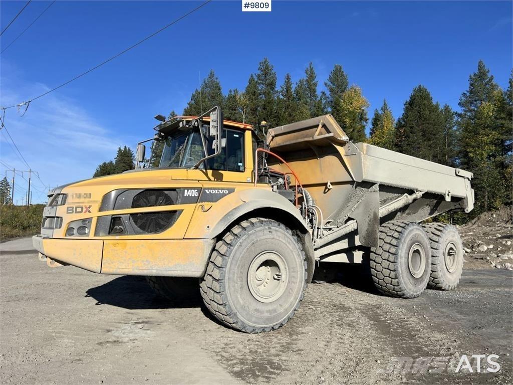 Volvo A40G dump truck Midjestyrd dumper