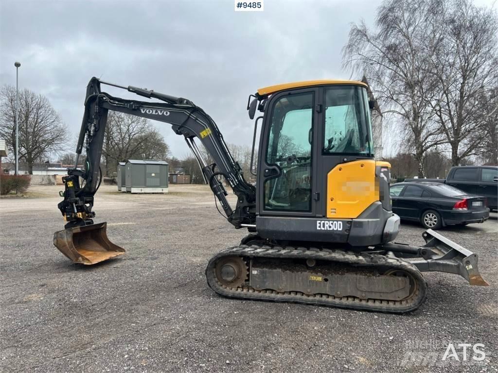 Volvo ECR50D Minigrävare < 7t
