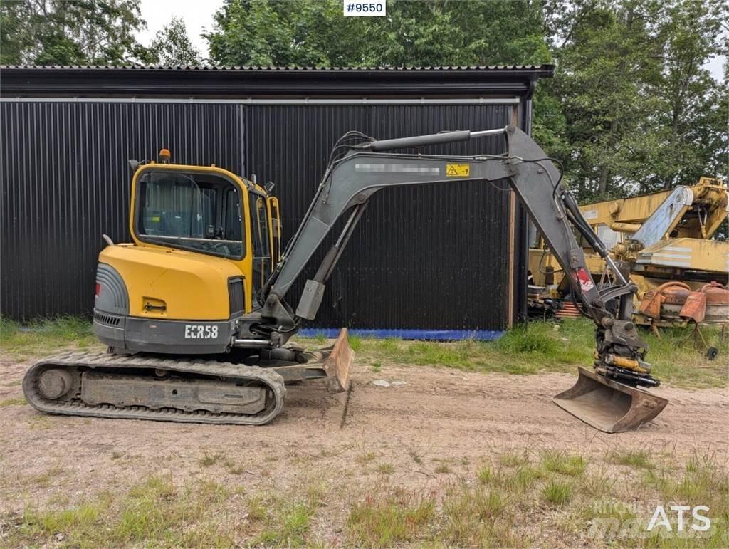 Volvo ECR58 Minigrävare < 7t