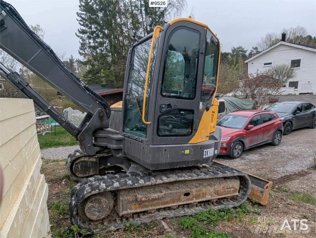 Volvo ECR88D PRO Midigrävmaskiner 7t - 12t