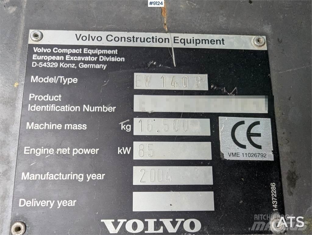 Volvo EW140B Hjulgrävare