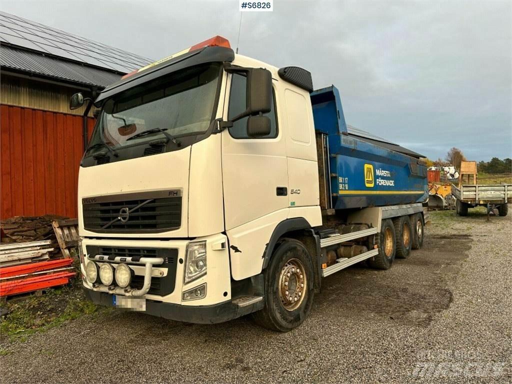 Volvo FH 540 8X4 Tippbilar