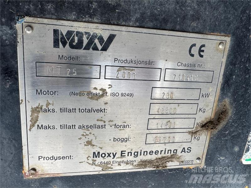 Moxy MT-25 Minidumprar