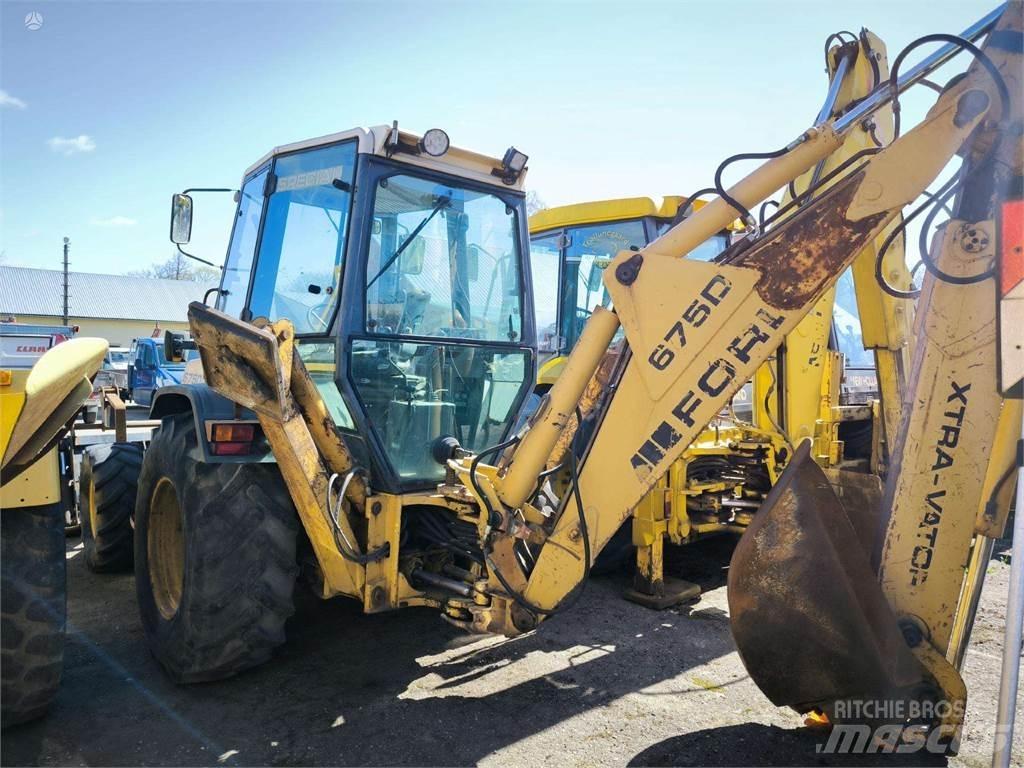Ford 675d Frontlastare och grävare