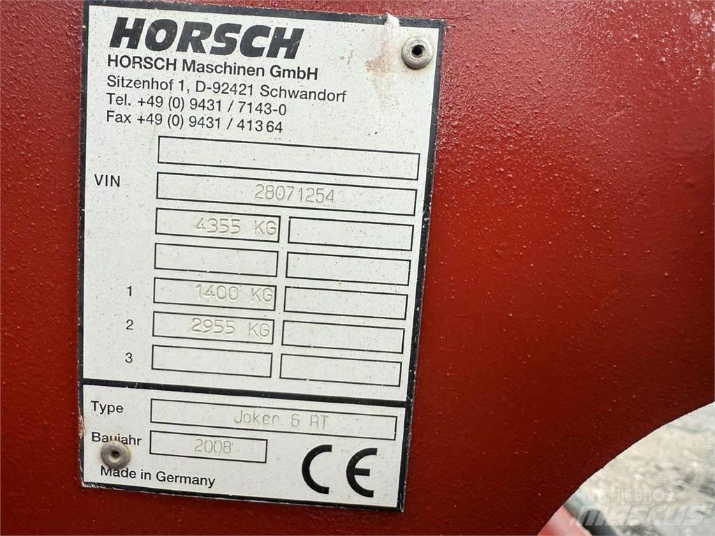 Horsch Joker 6RT Sladdar