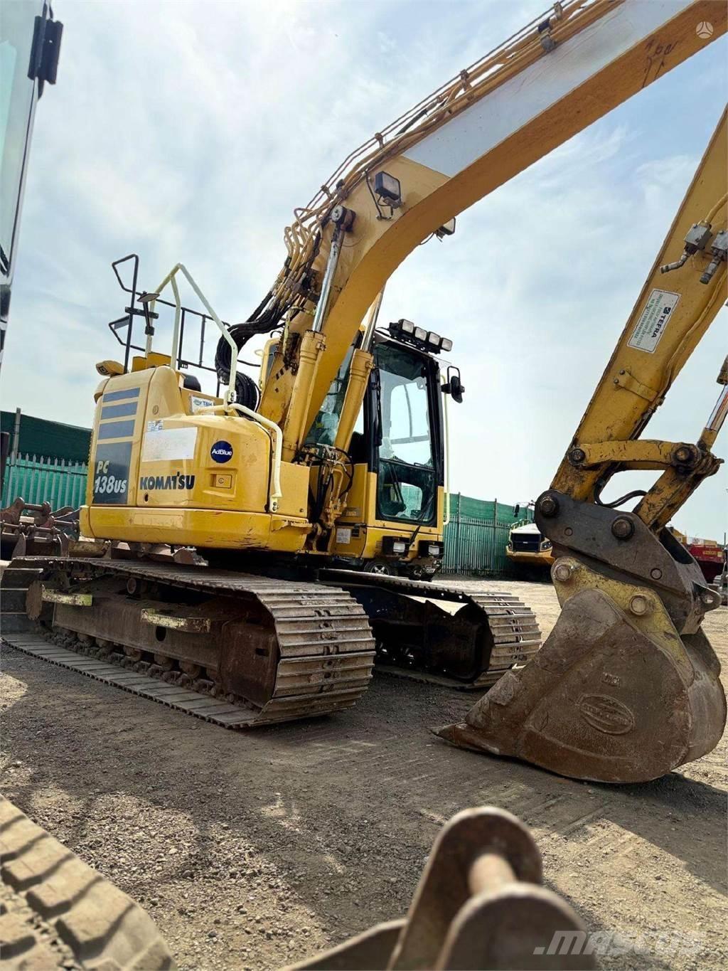 Komatsu PC138US Bandgrävare