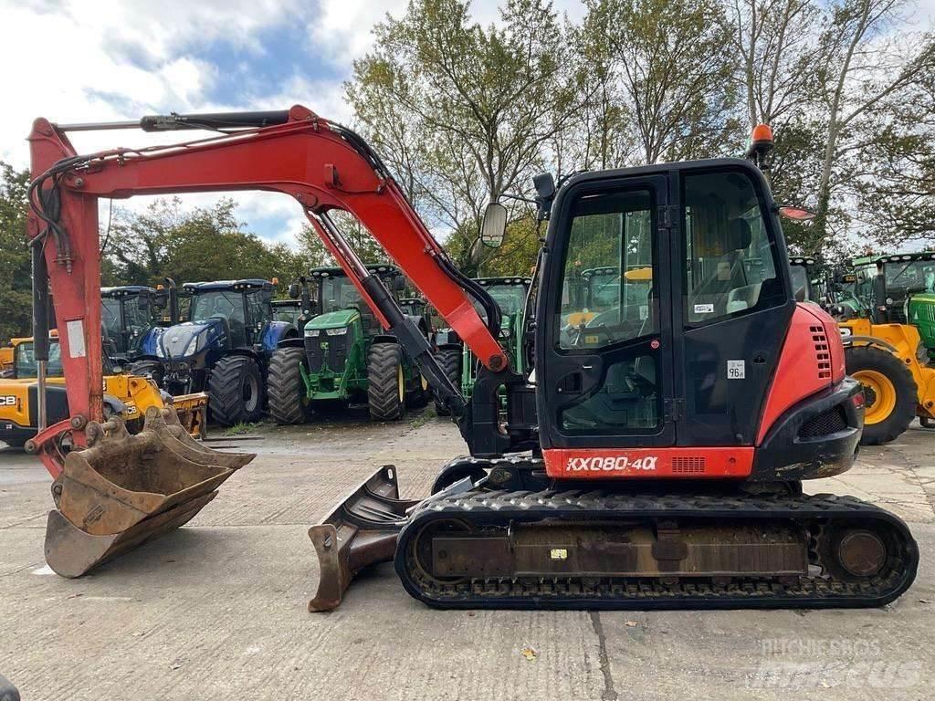 Kubota KX080-4 Bandgrävare
