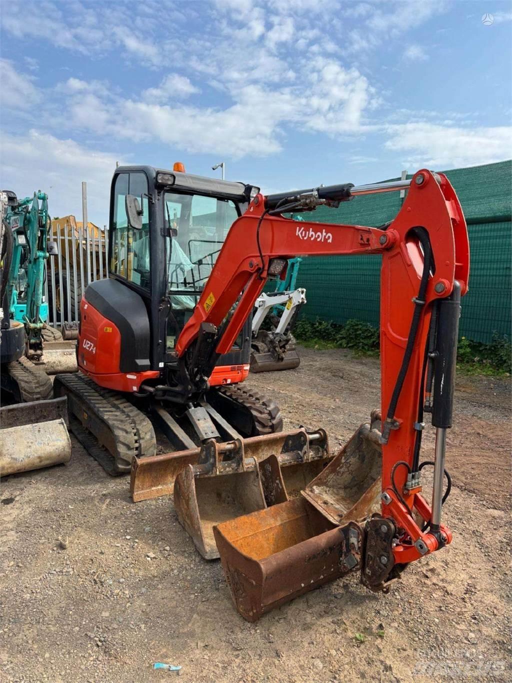 Kubota U27-4 Minigrävare < 7t