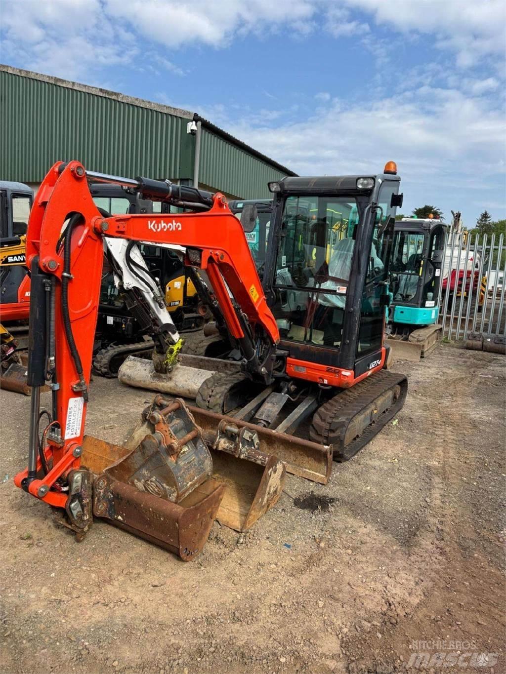 Kubota U27-4 Minigrävare < 7t