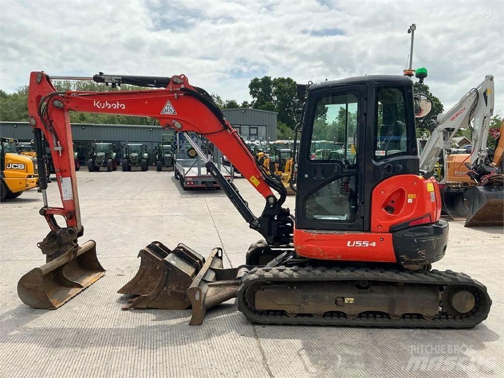 Kubota U55-4 Bandgrävare