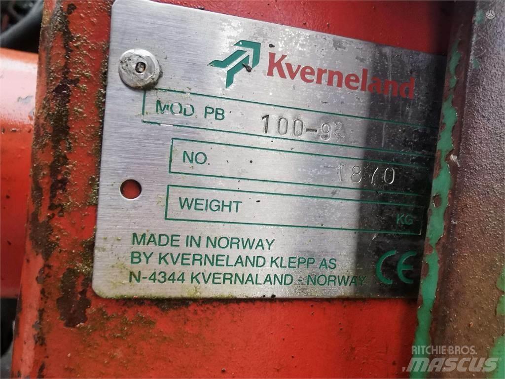Kverneland PB 100 Tegplogar