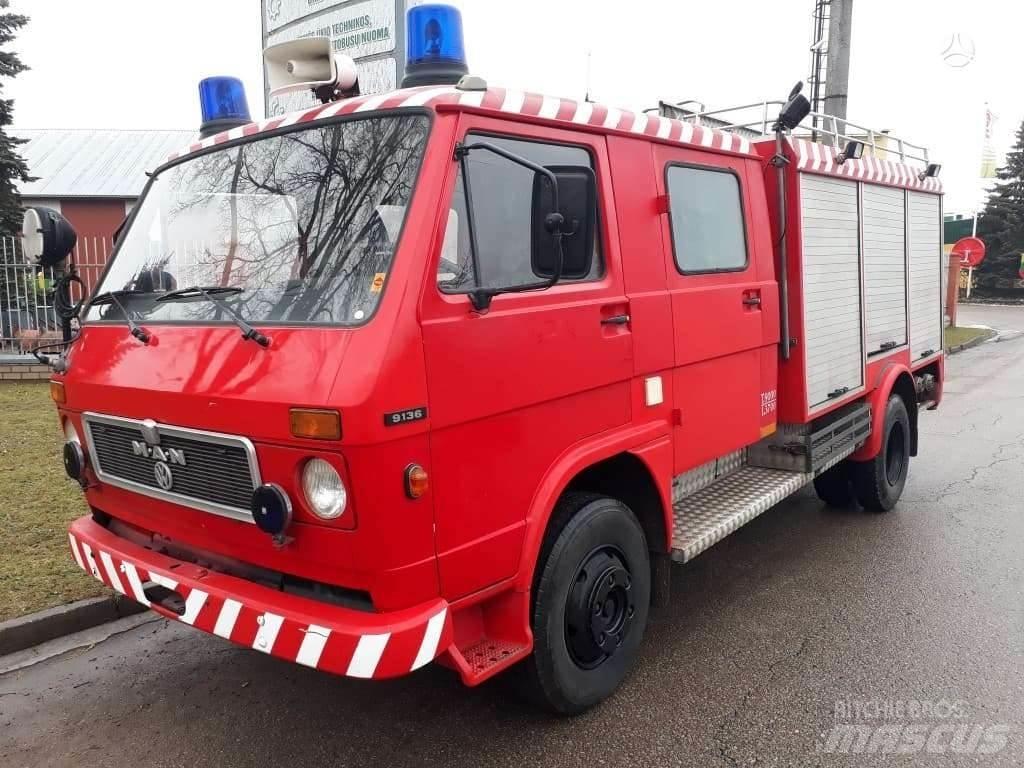 MAN VW 9136 Brandbilar