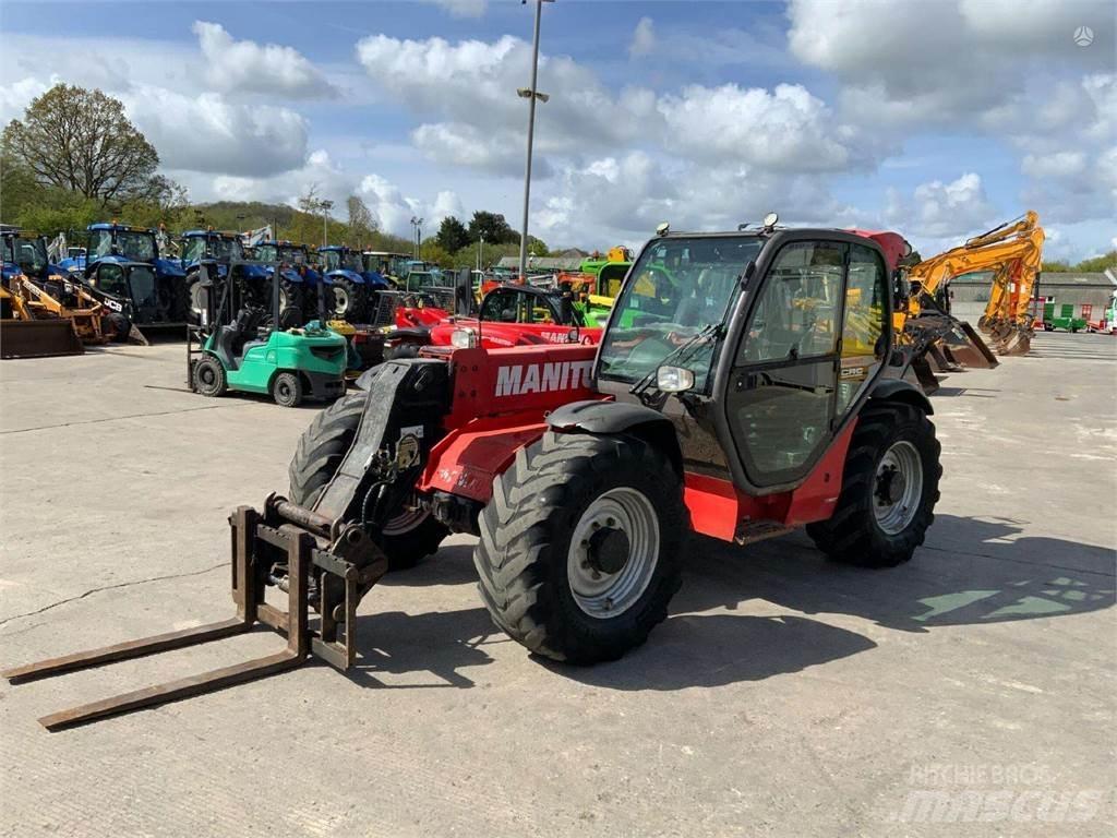 Manitou MLT741 Frontlastare och grävare
