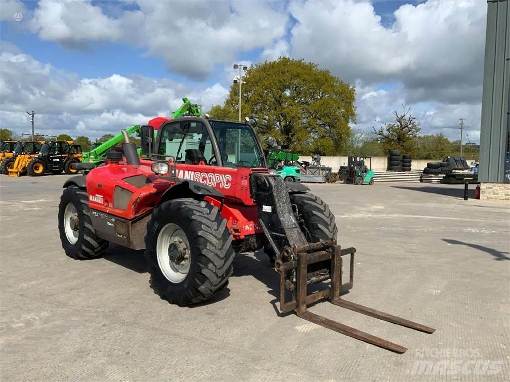 Manitou MLT741 Frontlastare och grävare