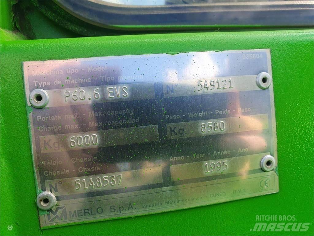 Merlo P60.6 EVS Frontlastare och grävare