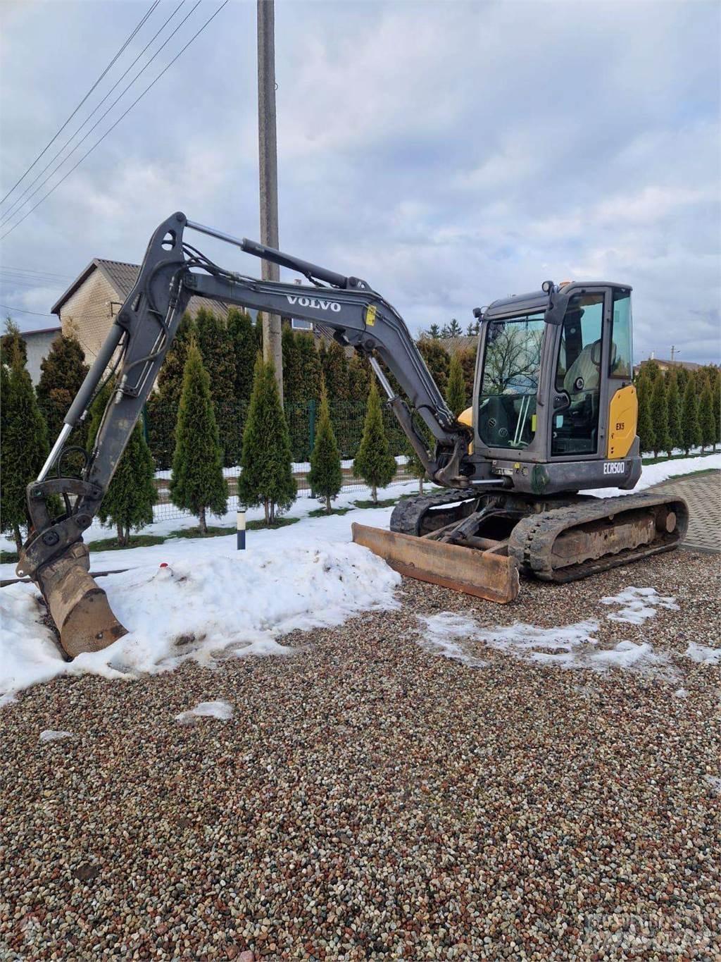 Volvo ECR50 Bandgrävare