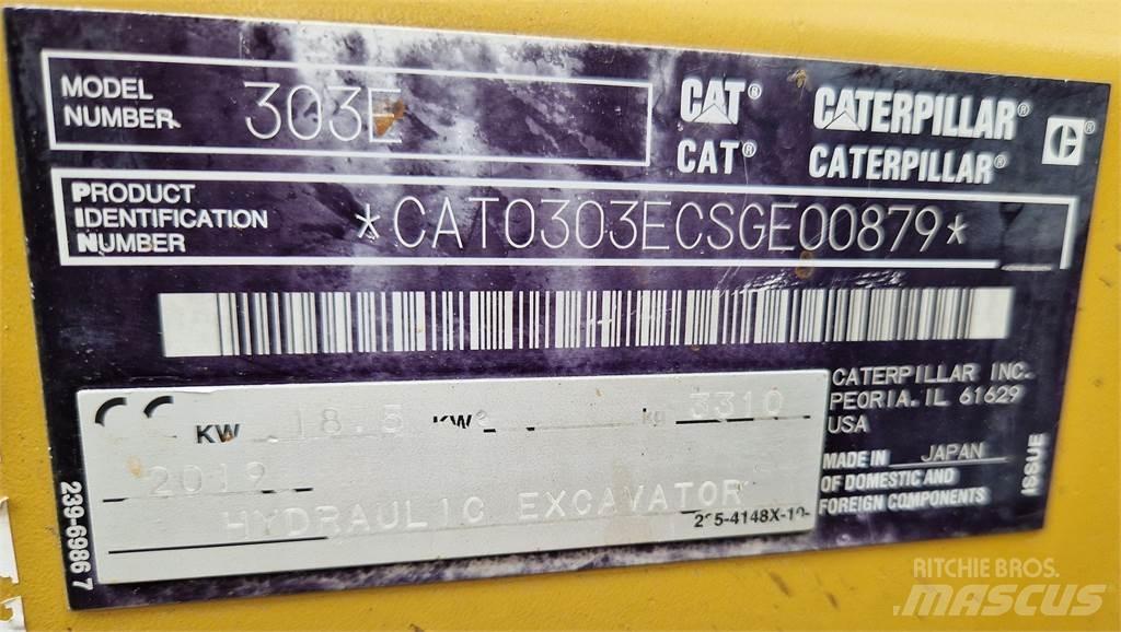 CAT 303E Minigrävare < 7t